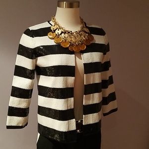 Ann Taylor Sequined Sweater - S